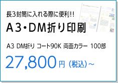 A3・ＤＭ折り印刷